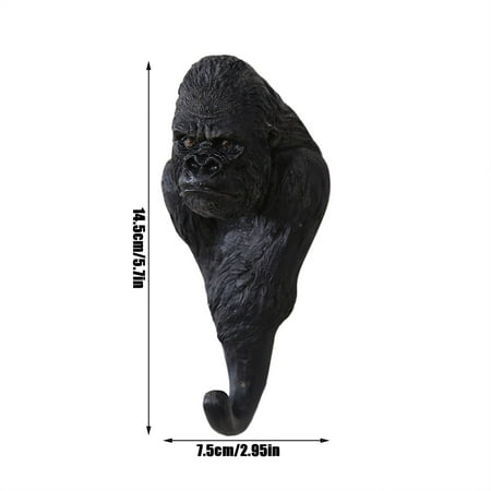 

TANGNADE Home Decor Hangs Decoration Retro Wall Three-Dimensional Animal Wall Hanging Creative Decorative Hook