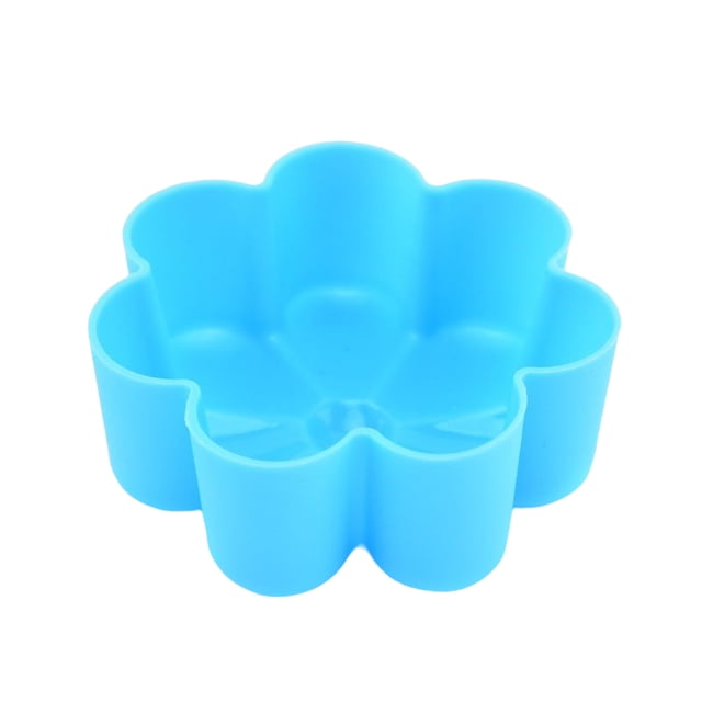 Advancent Molde de pastel cocina hogar molde de silicona para hornear pudín postre Muffin taza lavable DIY artesanía gelatina comida para hornear Herramientas y accesorios para hornear Azul Advancent HA074922-01