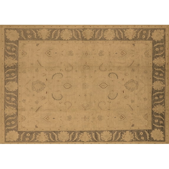 Ahgly Company Indoor Rectangle Oriental Brown Traditional Area Rugs, 2' x 3'
