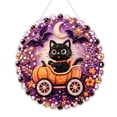 thumbnail image 2 of Hanging Diamond Art Halloween Ornaments Spooky Home Decor Kit, 2 of 6