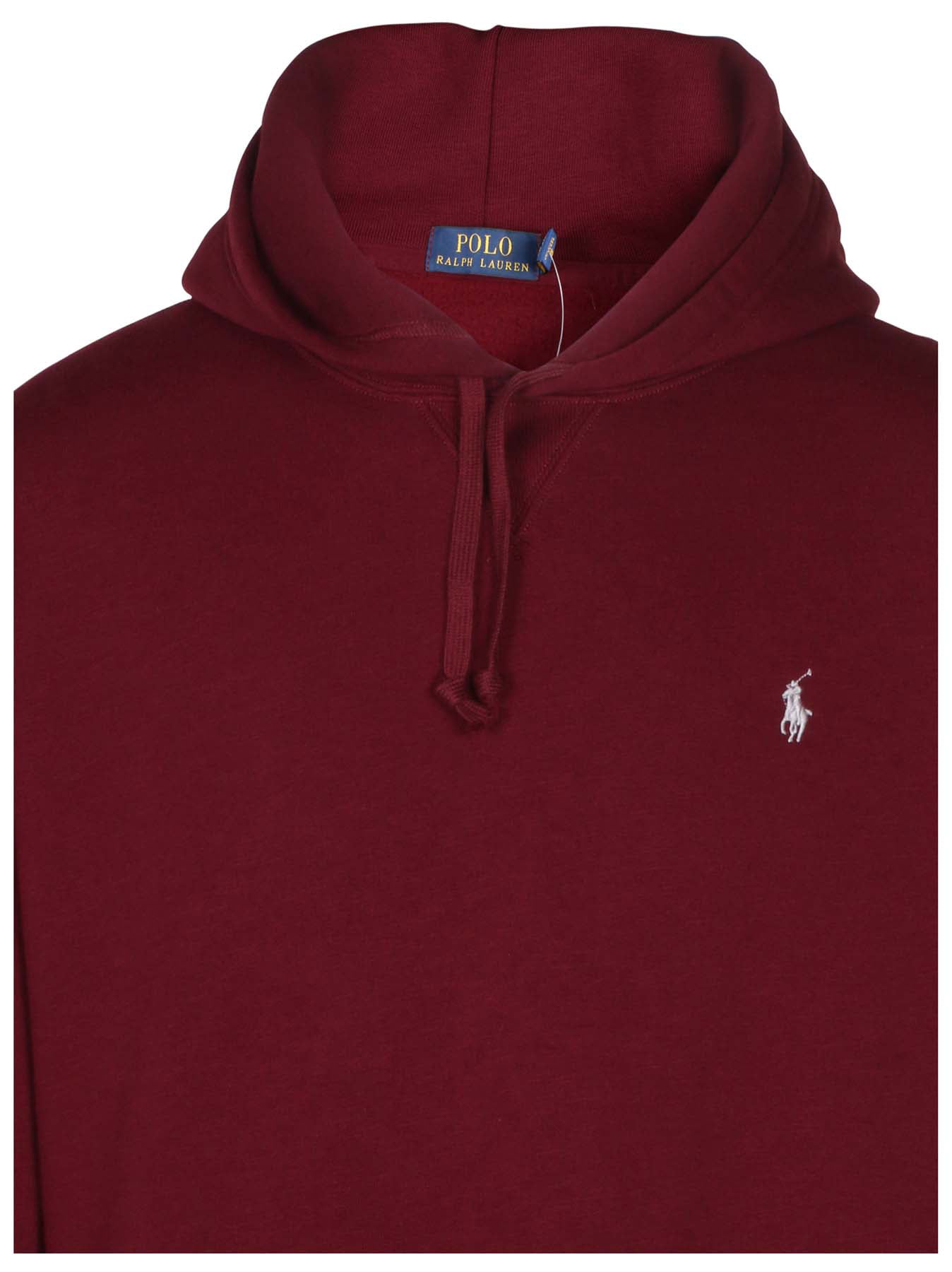 ralph lauren burgundy hoodie