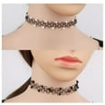 thumbnail image 4 of 12pcs Vintage Stretch Tattoo Choker Necklace Punk Retro Gothic Elastic Pendants, 4 of 4