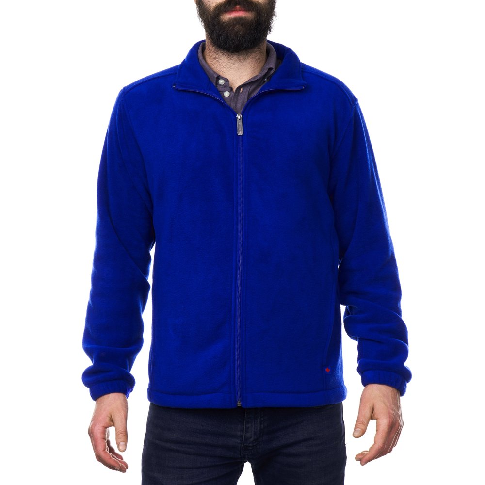 Alpine Swiss Alpine Swiss Trent Mens Full Zip Up Fleece Jacket Soft