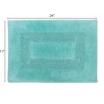 thumbnail image 3 of Tapis de bain Mainstays Racetrack 100% Coton Blue-vert, 17" x 24", 3 of 5