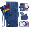 thumbnail image 1 of Wallet Phone Case For Samsung Galaxy S23 S22 S21 S20 S10 S10E S9 S8 S7 S6 S5 S4 S3 FE Plus Ultra + Lite 5G 4G Active Edge S 23 22 21 20 10 9 8 7 6 10e S23+ S22+ S21+ S20+ S10+ S9+ S8+ EF Stand Card Ho, 1 of 4