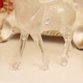 thumbnail image 5 of Homoyoyo Acrylic Reindeer Figurine Holiday Table Centerpiece Decoration for Christmas and Winter Home Decor, 5 of 6