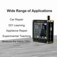 thumbnail image 3 of FNIRSI 138pro Handheld Portable Oscilloscope 2.4 Inch Display Multi-function Digital Oscilloscope One Button Auto Adjust PWM Square Waves Output Singles Automatic Normal Trigger Modes, 3 of 8