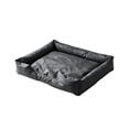 thumbnail image 2 of Linnome Cozy Oxford Cloth Pet Bed Water-Repellent Warm - All-Season Non-Stick Hair Cat Dog Bed with Grip Dots - Waterproof Fabric Pet Cushion for Indoor Small Cats Dogs, 2 of 7
