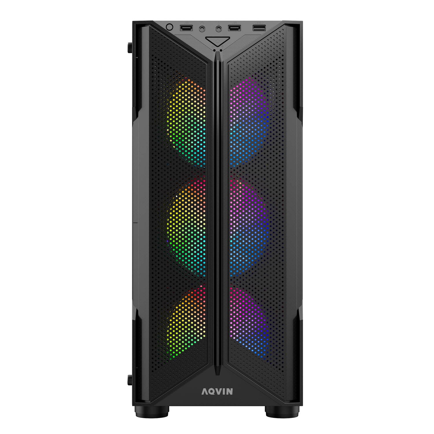AQVIN AQ20 Gaming PC Desktop, Intel Core i7, 32GB RAM, 1TB SSD, Multicolor