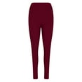 thumbnail image 6 of newwalpole Women's Plus Size Dress Yoga Pants Leggings Elastic High Waist Stretch Soft Bootcut Sport Pants Red for Size 5XL, 6 of 8
