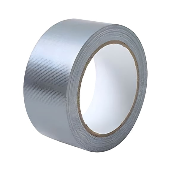 ICERUN Silver Duct Tape Heavy Duty,3.93 Inch Windproof Strong Adhesive Duct Tape For Indoor Outdoor Repairs Tear By Hand,1 Roll,Silver Duct Tape,Dark Gray Duct Tape,Curtain Rod Tape