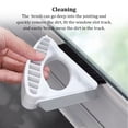 thumbnail image 4 of Yuarrent Cepillo para ranuras de ventana, depurador de manchas de esquina de costura de grietas, accesorios de limpieza de vidrio de cocina y baño para Suministros de limpieza para el hogar Yuarrent HA065274-01B, 4 of 6