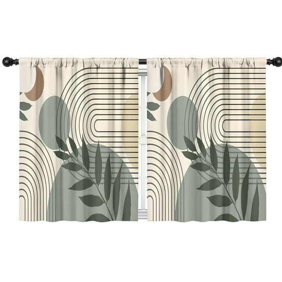 Blackout Kids Curtains,Boho Bohemian Art Childrens Insulated Curtains Set Of 2,Bedroom Essentials,Toddler Room Decor 42"x54"(106x137cm)