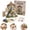 I5-B, variant on 3D DIY Bird Memory Lantern 3D Fabric Poke Art Kit Poke Fabric Craft Kit Fabric Poke Art Poke Art Kits For Adults Poke Art For Adults Creative Memories Art Set,A