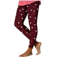 thumbnail image 2 of Njagoc3 Women's Mini Polka Dot Leggings - Playful Stretchy Casual & Home Wear, 2 of 6