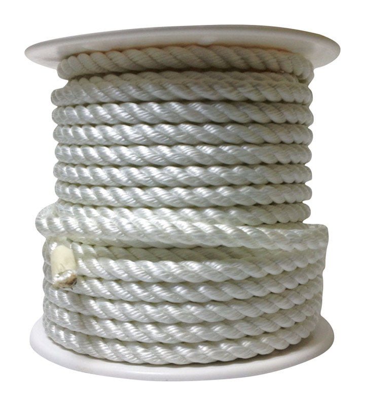 High quality multiple purpose rope 150 feet of 3/8 inch nylon rope 