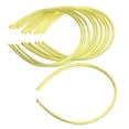thumbnail image 2 of 10 Piezas De Liso Diadema Alice Band Hair Band DIY Girls School Women Accesorio - Amarillo Sunnimix Alice Band, 2 of 8