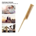 thumbnail image 4 of Peine Para Desenredar El Cabello, Peine Para Barba Ergonómico Profesional Seguro Para Hombres Y Mujeres Para Viajes A Casa, 4 of 7