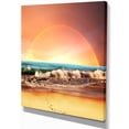 thumbnail image 2 of Design Art - Majestic Rainbow over Seashore, 2 of 3