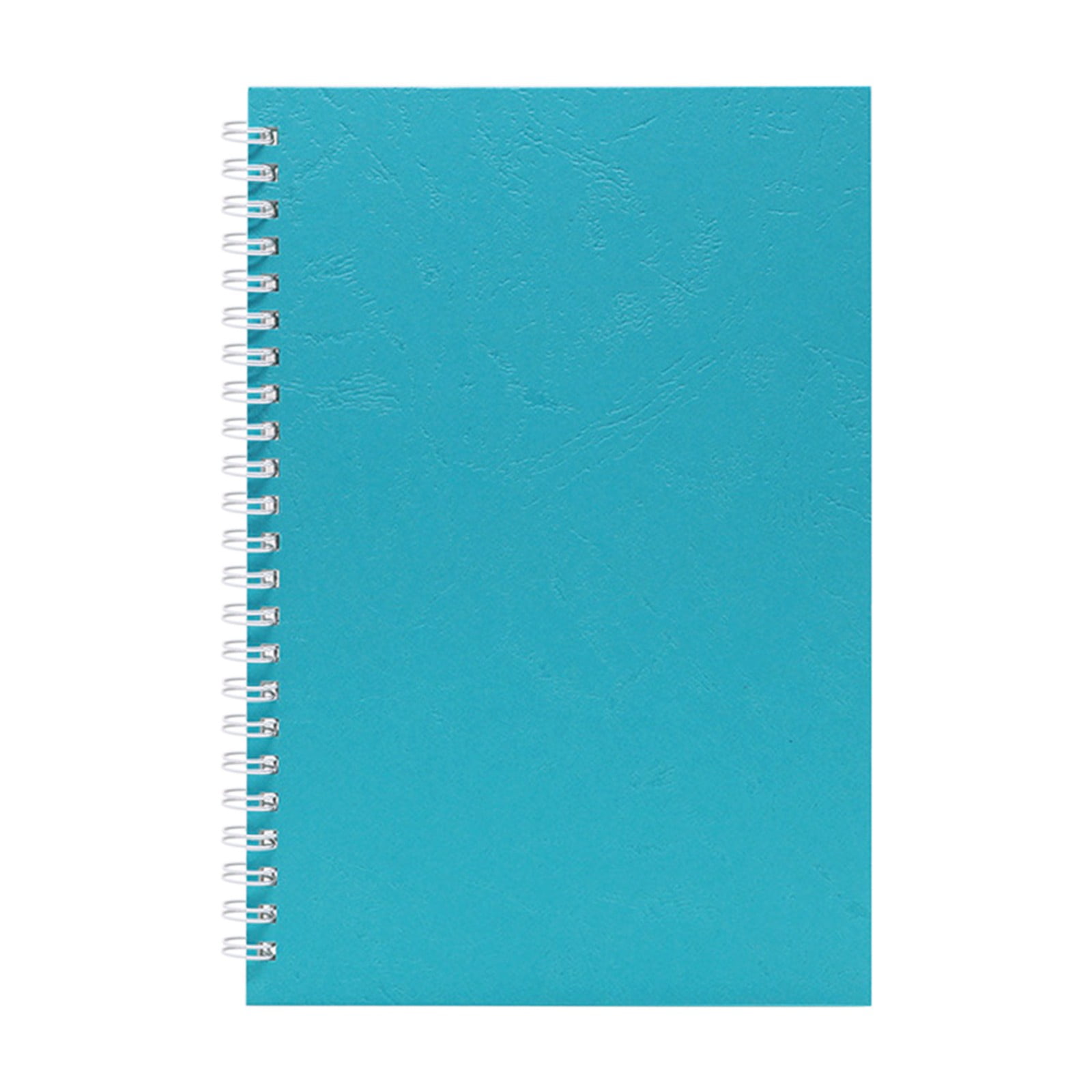 Ruled Notebook A5 5.51x8.27 Inch Spiral Notepad 9mm Wide Lines Ink Resistant Paper Diary for College Lectures bldnkj