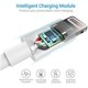 thumbnail image 3 of Lot de 3 Câble Lightning Chargeur 2m, Fil Lightning Charge Compatible avec 11 12 13 Pro XS Max XR X 8 7 6s 6 Plus 5 Se Chargeur iPad, Cordon Blanc Kuyhfg Bienvenido a Kuyhfg, 3 of 5