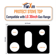 thumbnail image 6 of FanXm LG Stove Protectors 30inch,Gas Cooktop Protectors,Whole piece design,Washable, LGLDG4315, LRG4115, LRG4113, LDG4313, 6 of 6