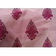 thumbnail image 4 of oneOone Cotton Silk Fabric Leaves|Floral & Paisley Block Printed Craft Fabric BTY 42 Inch Wide, 4 of 4