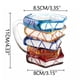thumbnail image 3 of 1 Pieces, taza de café artesanal de cerámica pintada a mano con títulos de papel dorado y mango ergonómico en C, regalo perfecto para amantes de los libros y amantes del café 363 ml JASKFLY, 3 of 9