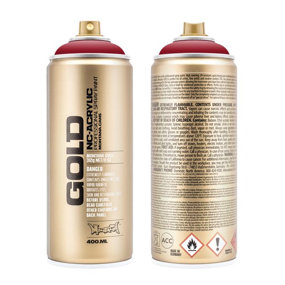 Montana Cans Gold Spray Paint, 400Ml, Brick