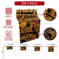 thumbnail image 5 of Black African Women Table Runner 72 Inches Long,Boho Brown Elephant Giraffe Ethnic Cotton Linen Table Runners Dresser Scarves,Decorative Tabletop Scarf Furniture Cover for Home Dinner Party 13"x72", 5 of 8