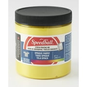 Speedball Opaque Fabric Screen Printing Ink, 8 oz. Jar, Citrine