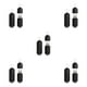 thumbnail image 1 of Inteprter Negro Control remoto inalámbrico por infrarrojos Universal Fácil de usar Amplia aplicación Control remoto Interfaz Type2 NO2, 1 of 6