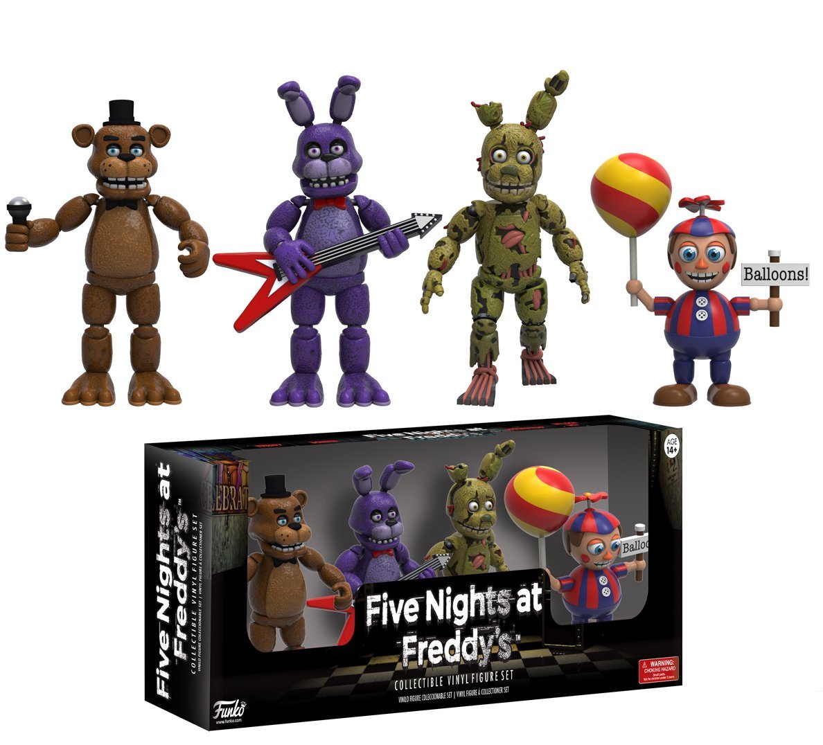 Funko Five Nights at Freddy's 4 Figure Pack (Set 2), 2-Inch - image 3 of 3