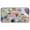 Abstract Shapes and Forms Pattern, variant on 39x20 Inch Non-Slip Floor Mat Hallway Runner Rug Entrance Floor Mat Runner for Kitchen and Living Room Abstract Shapes and Forms Pattern