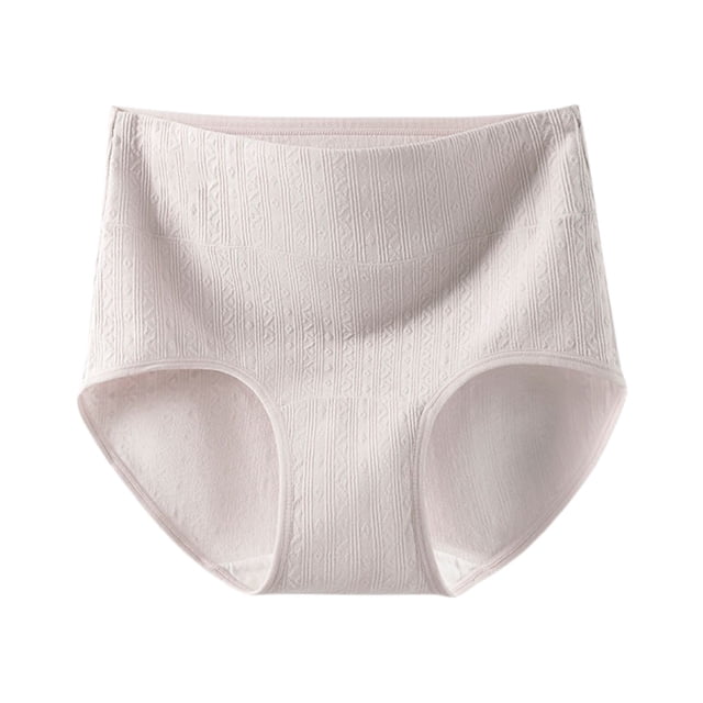 Culottes Respirantes Taille Haute à Entrejambe Allongé pour Femmes Grande Taille