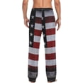 thumbnail image 2 of American Flag Ghost Pajama Pants, Men's Lounge Pants Light with Drawstring and Pockets, Christmas New Year Birthday Father's Day Gifts, X-Large, 2 of 7