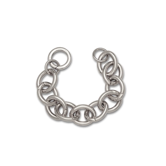 Silver Parker Link Chain Bracelet
