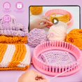 thumbnail image 2 of Kit de Tejido con Telar PREBOX para Niños y Principiantes Rosa, 2 of 9