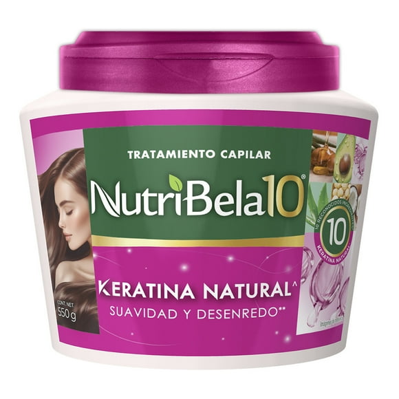 Tratamiento Capilar Nutribela10 Keratina Natural Bioactiva de 550gr