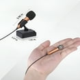 thumbnail image 4 of SPRING PARK Mini Portable Vocal/Instrument Microphone for Mobile Phone Laptop Notebook Apple Sumsung with Holder Clip, 4 of 8