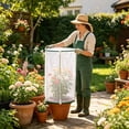 thumbnail image 5 of Garden Plant Protector Enclosure Net Cage Breathable Mesh Detachable for Vegetable Fruit Shrub Bird Protection, 5 of 7