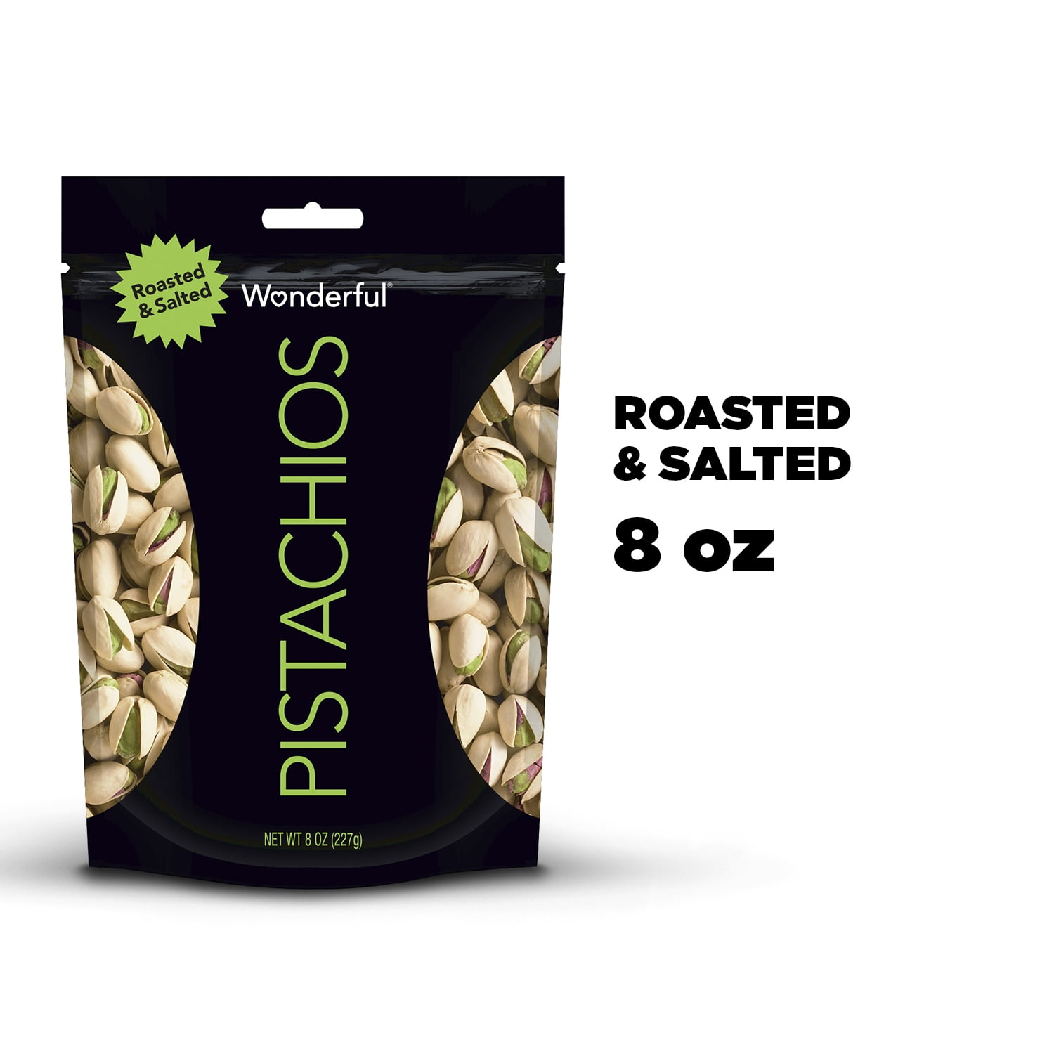 Wonderful Pistachios Roasted & Salted Pistachios, 8 Oz.