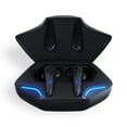 thumbnail image 3 of Seitruly Auriculares 5.0 compatibles con Bluetooth Auriculares recargables con cancelación de ruido con estuche de carga Auriculares ergonómicos Cables de audio/vídeo Negro, 3 of 6