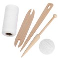 thumbnail image 4 of Cotton Warp Yarns, Durable Loom Warp, Wear Resistance For Webbing Hand Knitting, 4 of 8