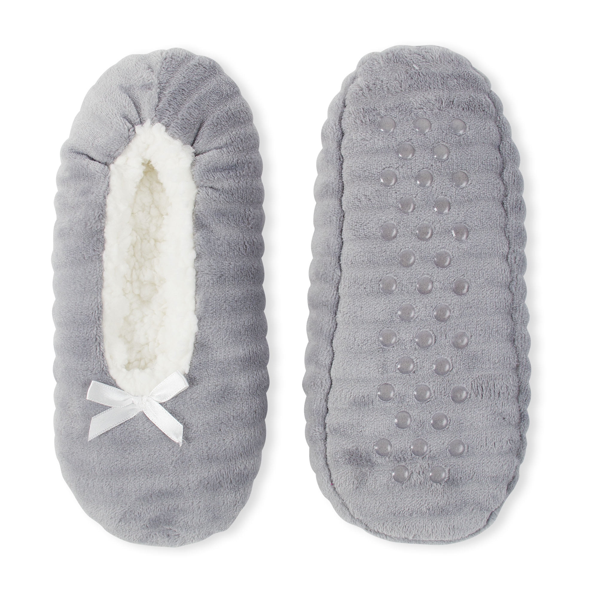 Womens Slipper Sock Texture Stripe