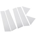 thumbnail image 1 of Pillar Post Trim, Chrome 6pcs Easy To Install Pillar Post Side Door Window Cover High Strength PC  for  2005-2010, 1 of 7