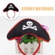 thumbnail image 3 of Diadema con forma de sombrero pirata para cosplay de Halloween, bonita gorra pirata, accesorio para disfraz, 3 of 8
