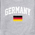 thumbnail image 3 of Instant Message - Germany Flag - Men's Crew Neck Fleece Pullover, 3 of 6
