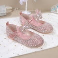 thumbnail image 5 of Toddler Flower Girl Dress Shoes Non-slip Sequin Princess Costumes Flats Shoes, 5 of 6