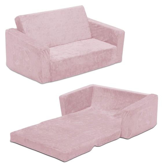 Sofá convertible a tumbona Serta Perfect Sleeper Pink Kids